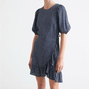 NWT & Other Stories Polka Dot Wrap Dress